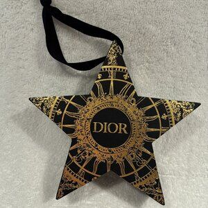 Dior holiday star ornament